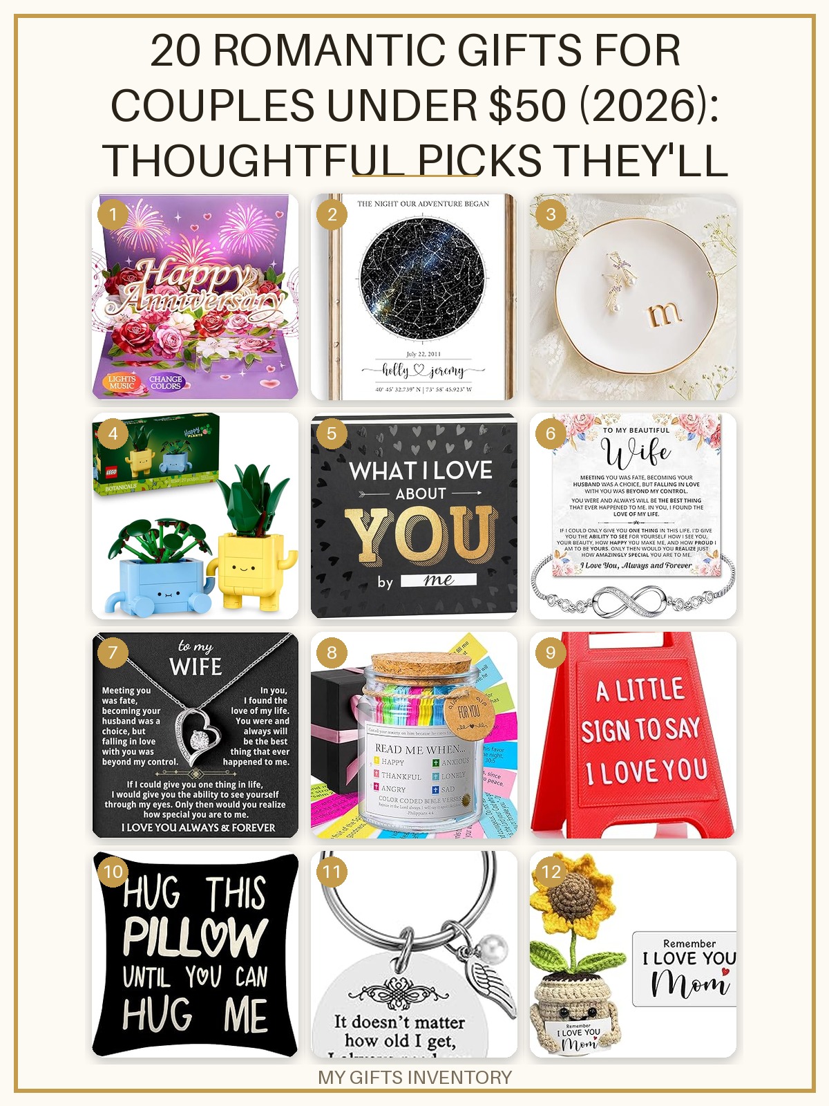 20 Romantic Gifts for Couples Under $50 (2026): Thoughtful Picks They'll Love