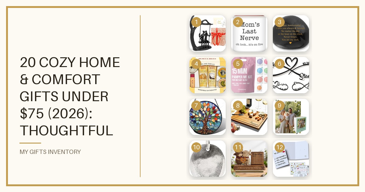20 Cozy Home & Comfort Gifts Under $75 (2026): Thoughtful Picks They'll Actually Use