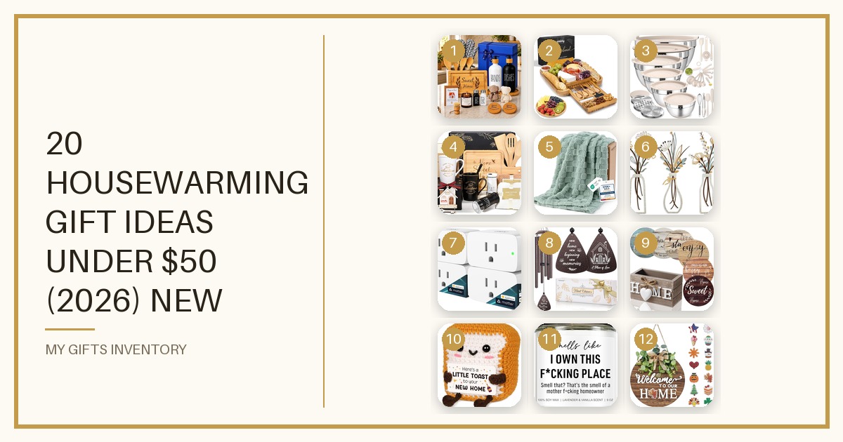20 Housewarming Gift Ideas Under $50 (2026) New Homeowners Will Actually Use
