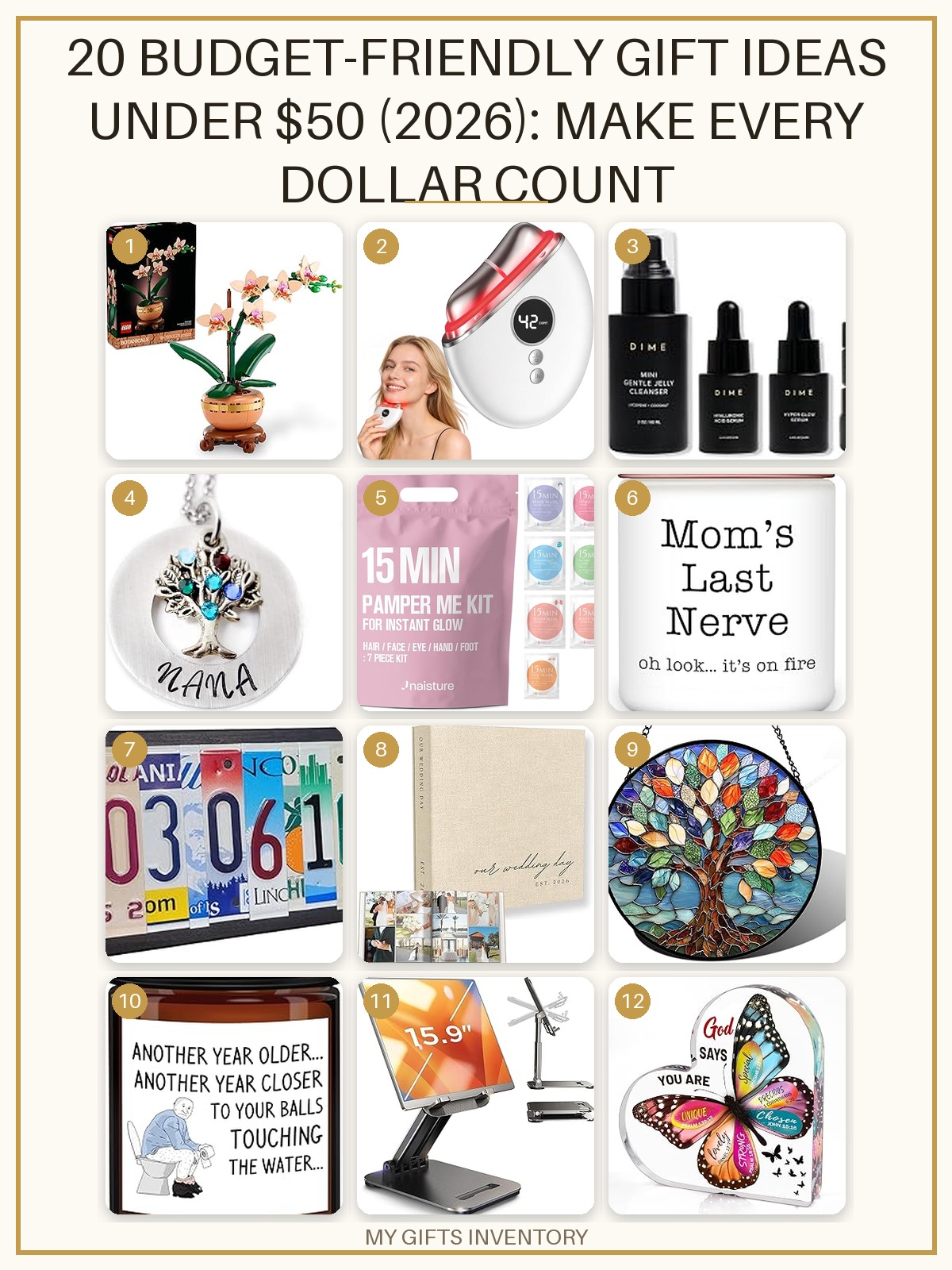 20 Budget-Friendly Gift Ideas Under $50 (2026): Make Every Dollar Count