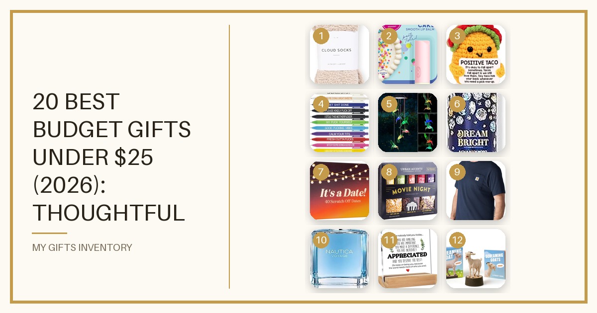 20 Best Budget Gifts Under $25 (2026): Thoughtful Picks That Feel Like More