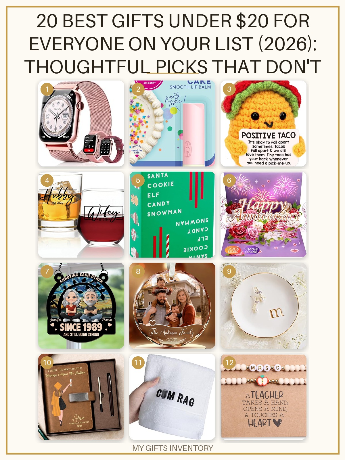 20 Best Gifts Under $20 for Everyone on Your List (2026): Thoughtful Picks That Don't Feel Cheap