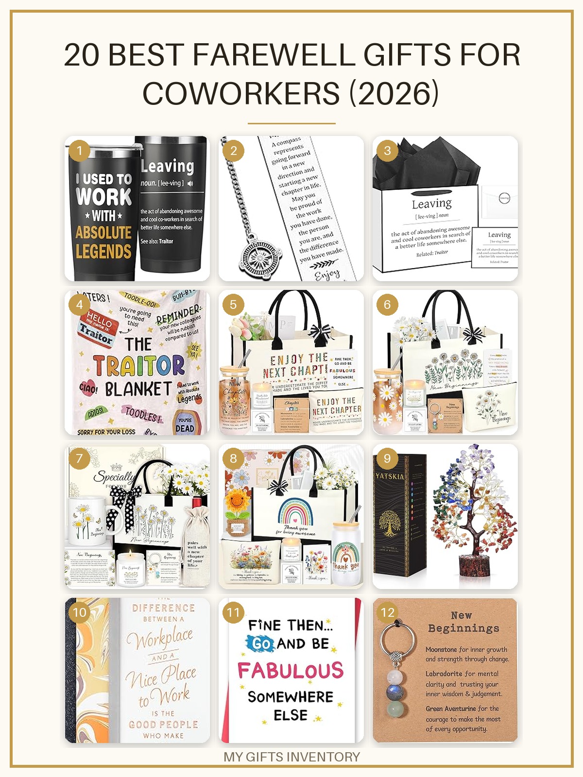 20 Best Farewell Gifts for Coworkers (2026)