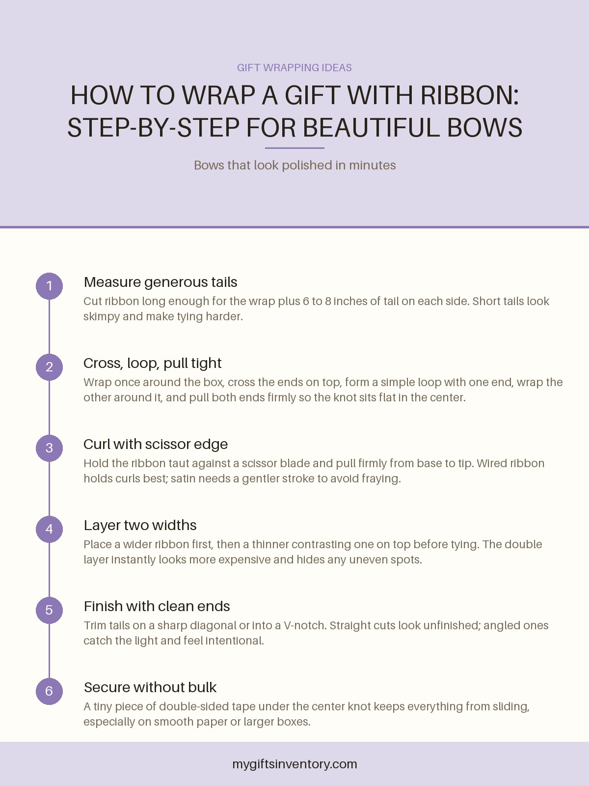 How to Wrap a Gift with Ribbon: Step-by-Step for Beautiful Bows