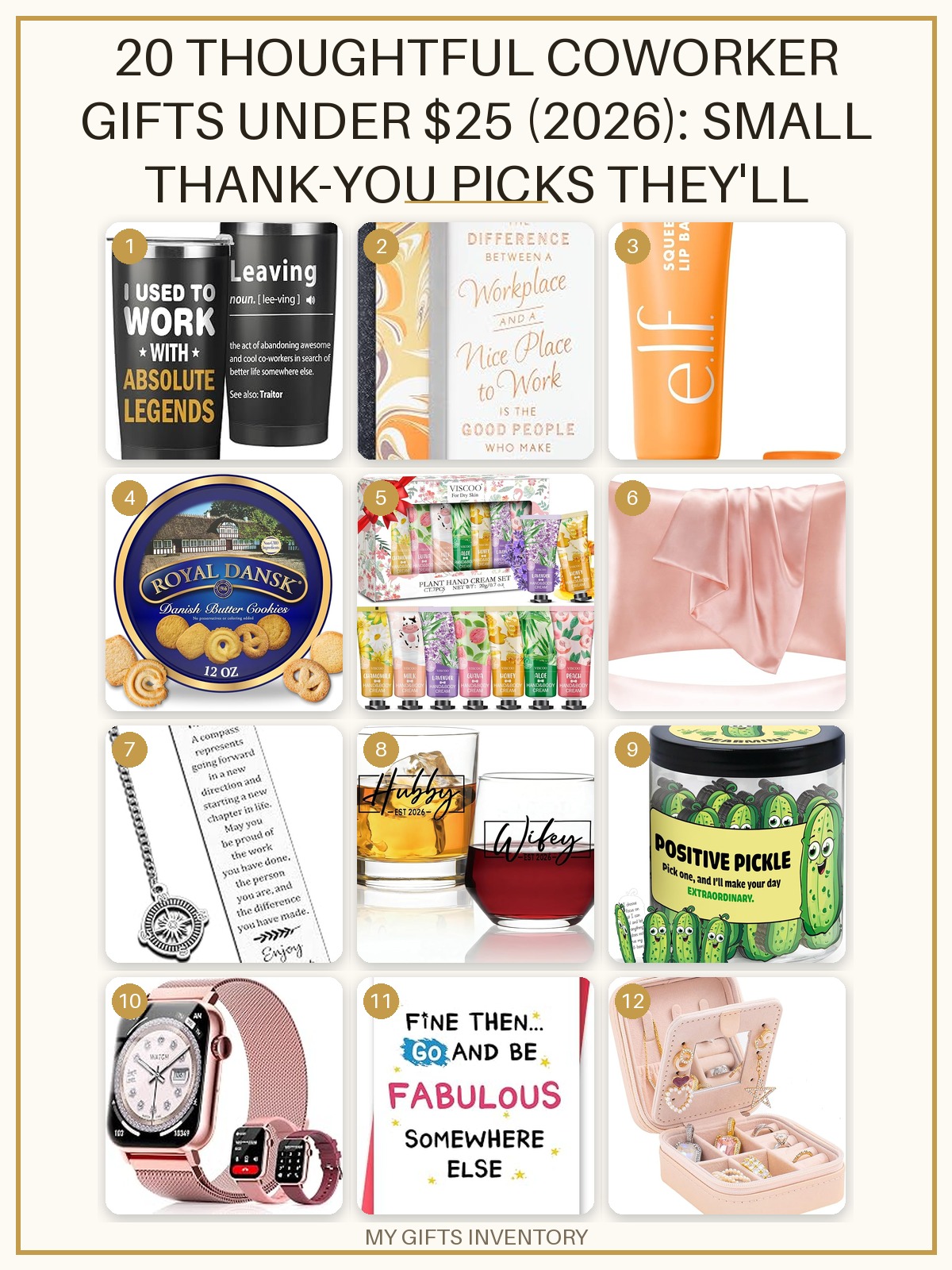 20 Thoughtful Coworker Gifts Under $25 (2026): Small Thank-You Picks They'll Actually Use