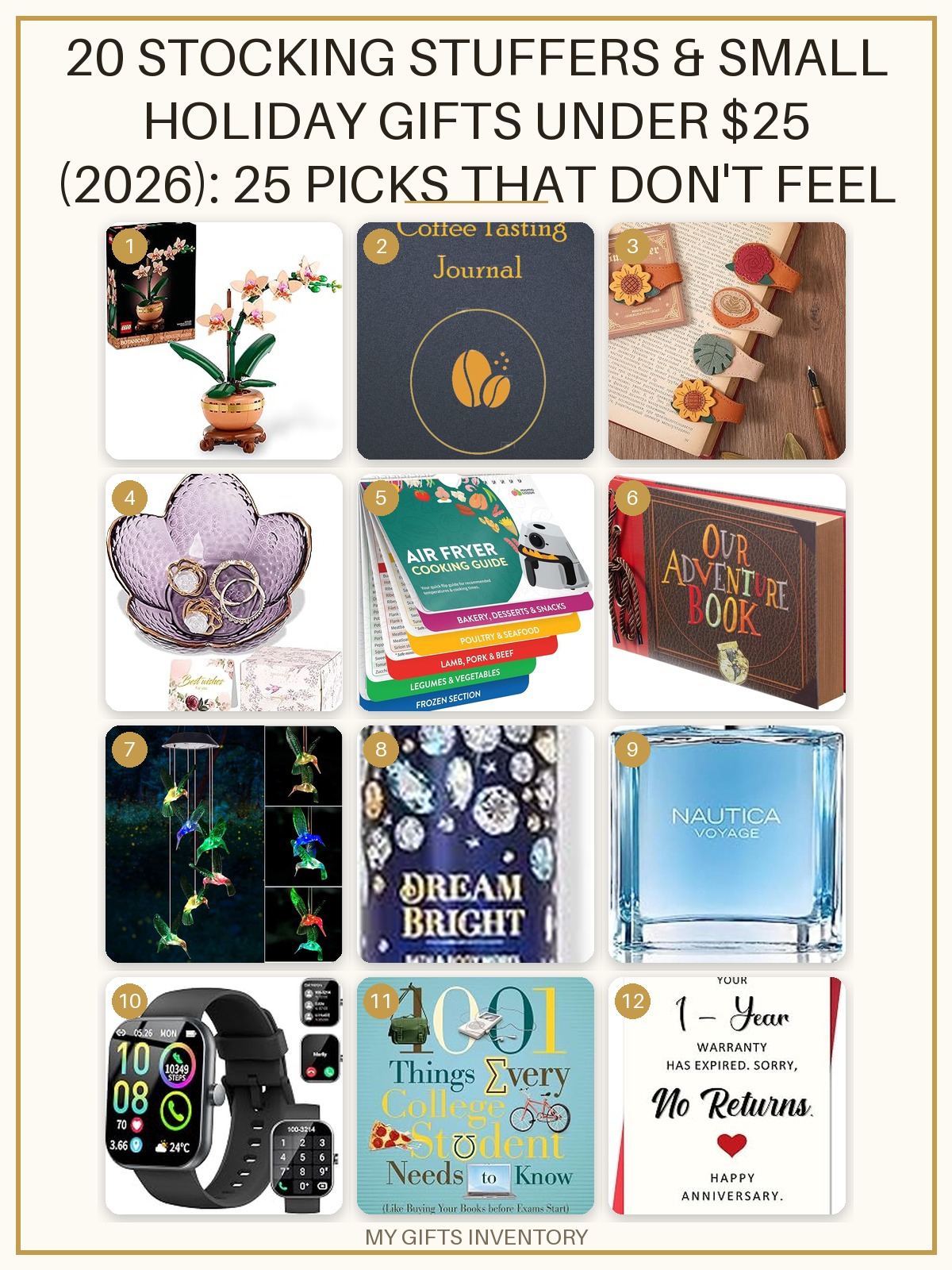 20 Stocking Stuffers & Small Holiday Gifts Under $25 (2026): 25 Picks That Don't Feel Like Filler