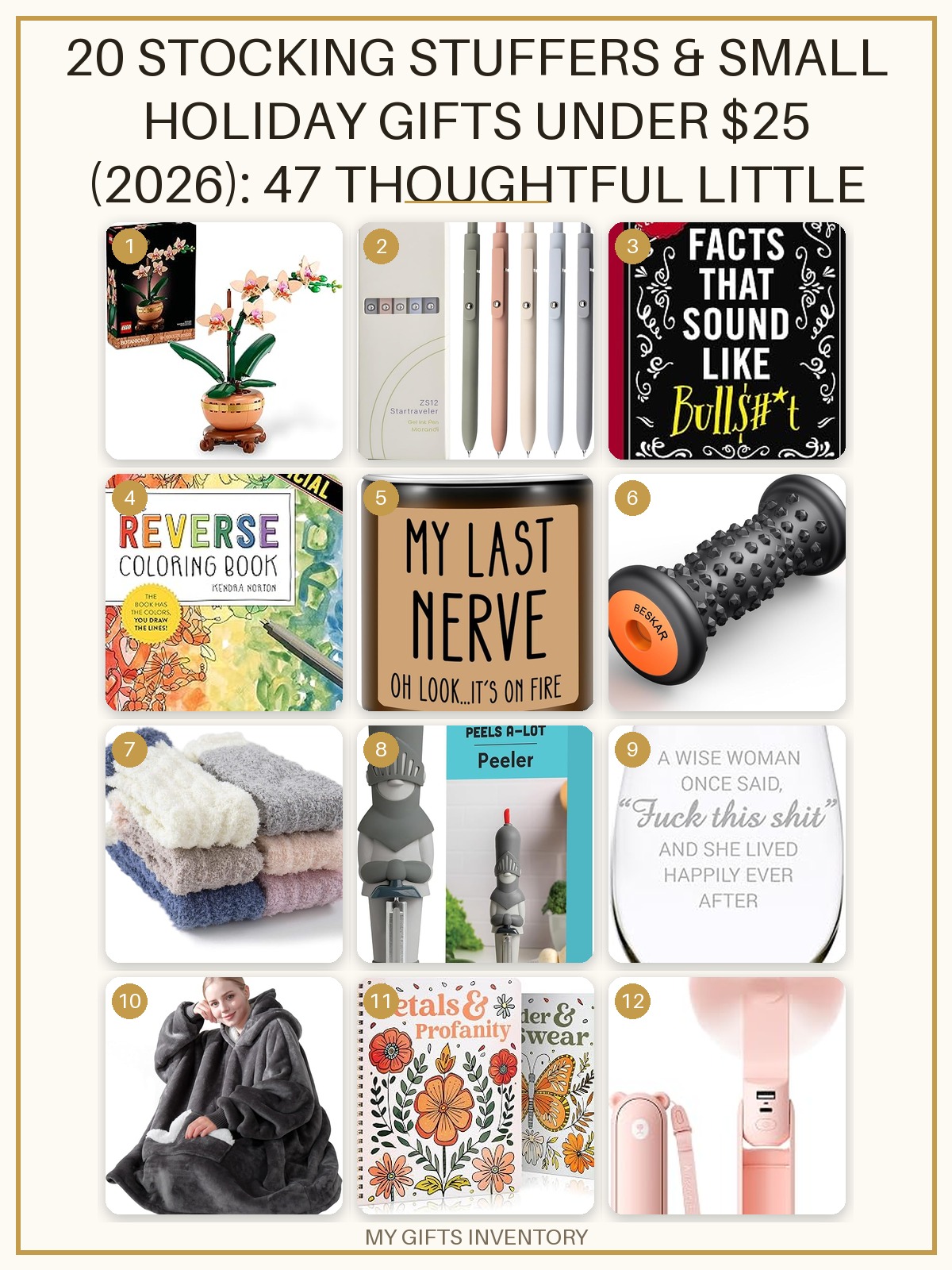 20 Stocking Stuffers & Small Holiday Gifts Under $25 (2026): 47 Thoughtful Little Picks That Don't Feel Like Filler