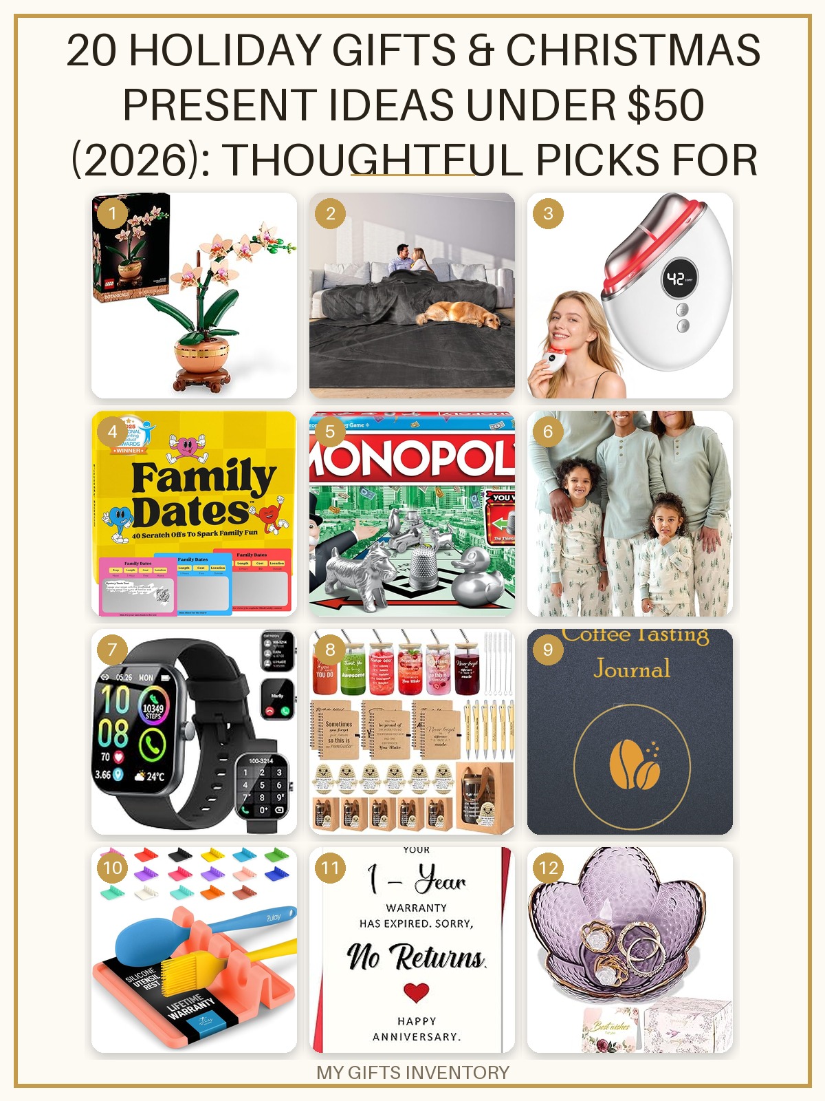 20 Holiday Gifts & Christmas Present Ideas Under $50 (2026): Thoughtful Picks for Everyone on Your List