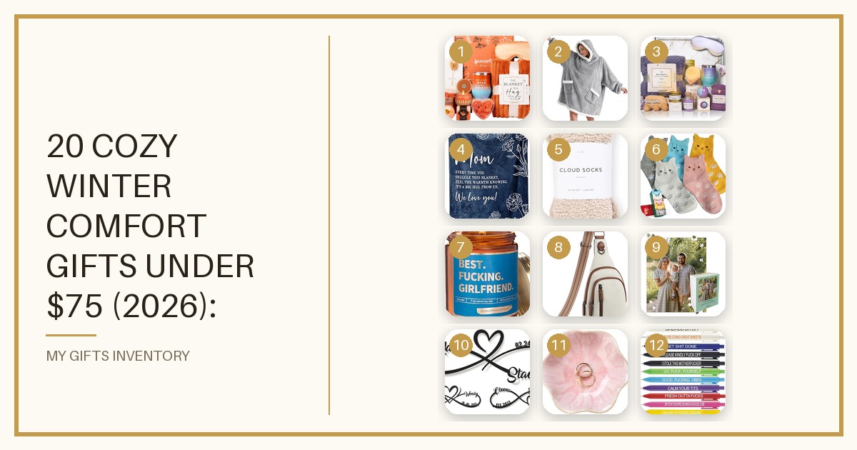20 Cozy Winter Comfort Gifts Under $75 (2026): Blankets, Socks & Snuggle Picks for Cold Nights