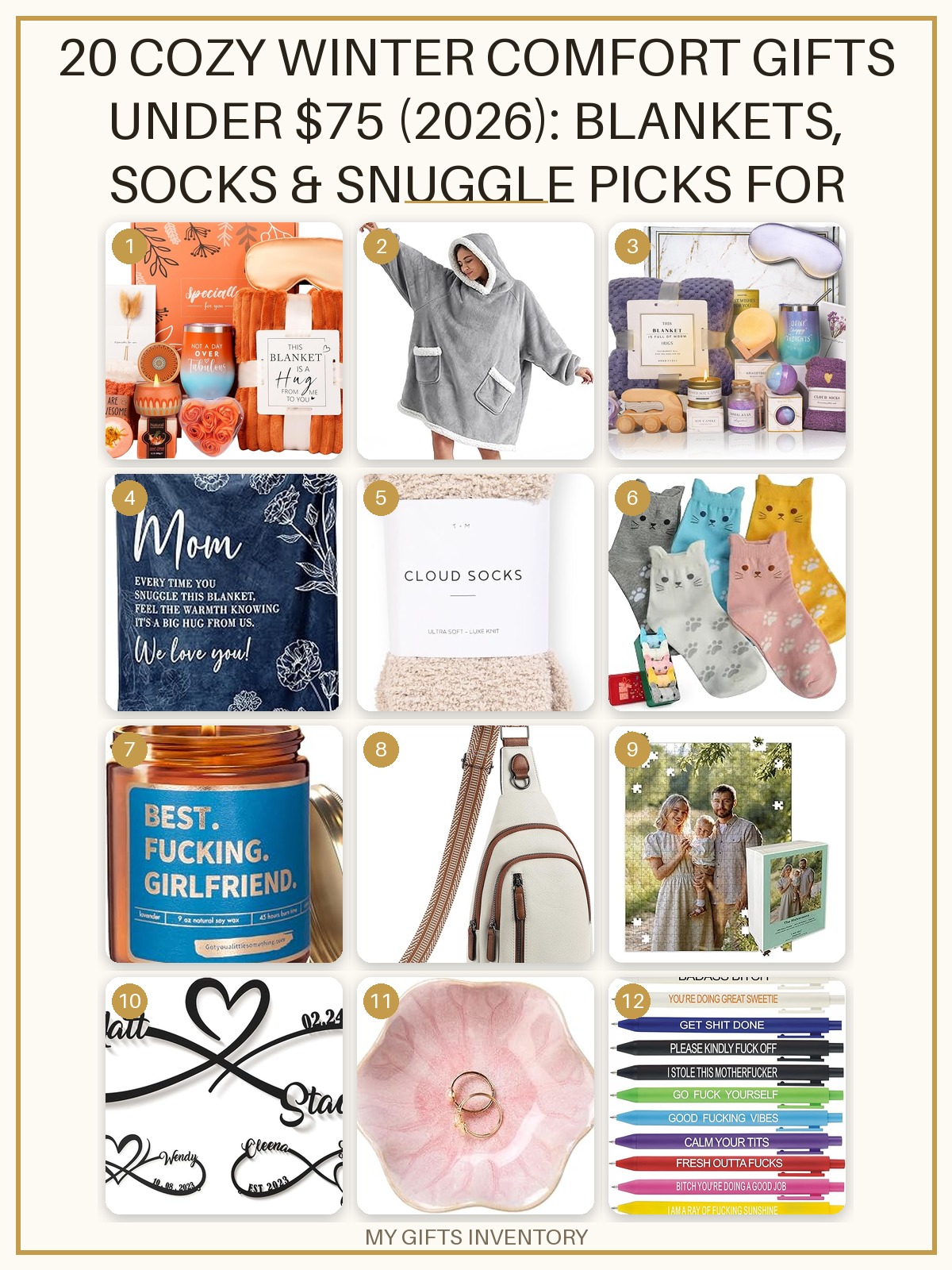 20 Cozy Winter Comfort Gifts Under $75 (2026): Blankets, Socks & Snuggle Picks for Cold Nights