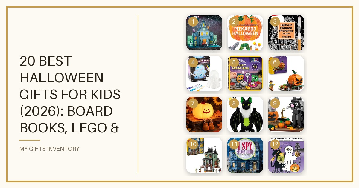 20 Best Halloween Gifts for Kids (2026): Board Books, LEGO & Glow-in-the-Dark Picks
