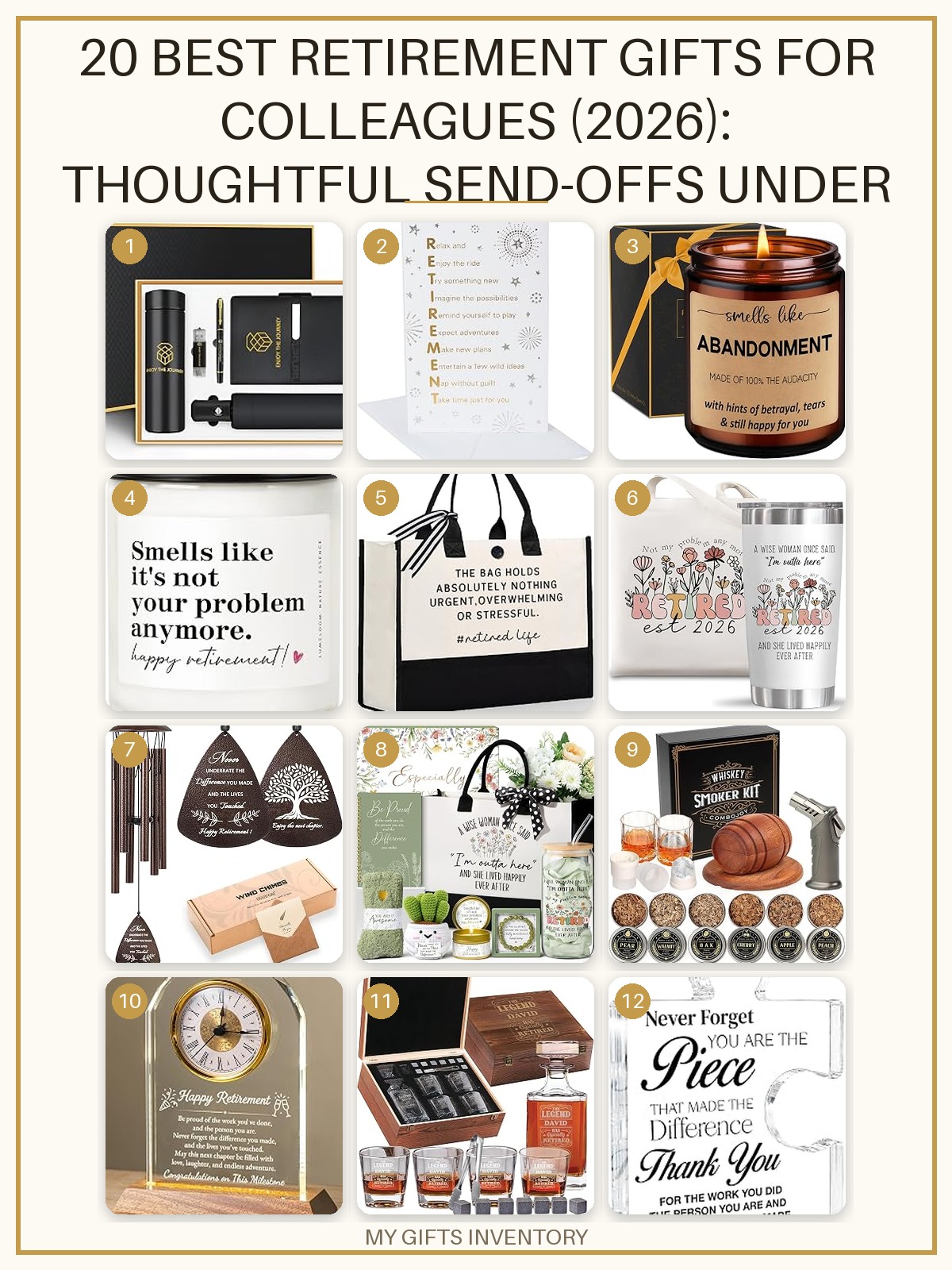 20 Best Retirement Gifts for Colleagues (2026): Thoughtful Send-Offs Under $170