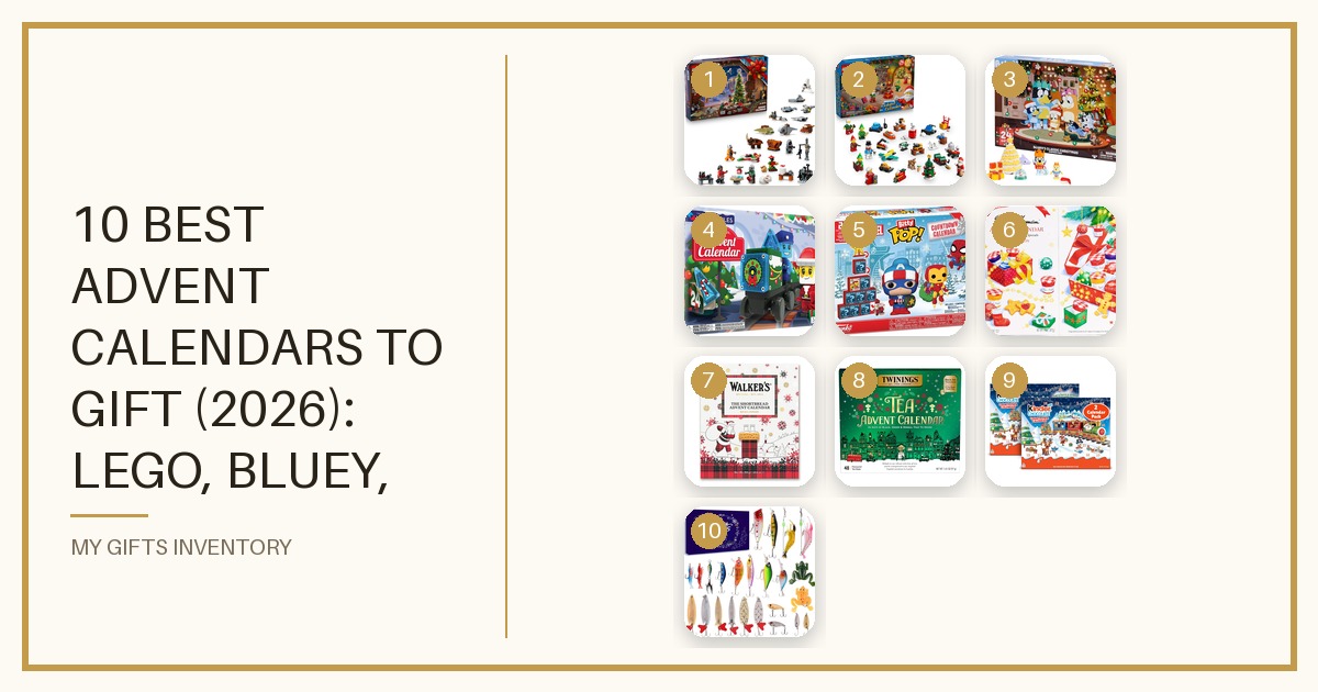 10 Best Advent Calendars to Gift (2026): LEGO, Bluey, Chocolate & Foodie Picks