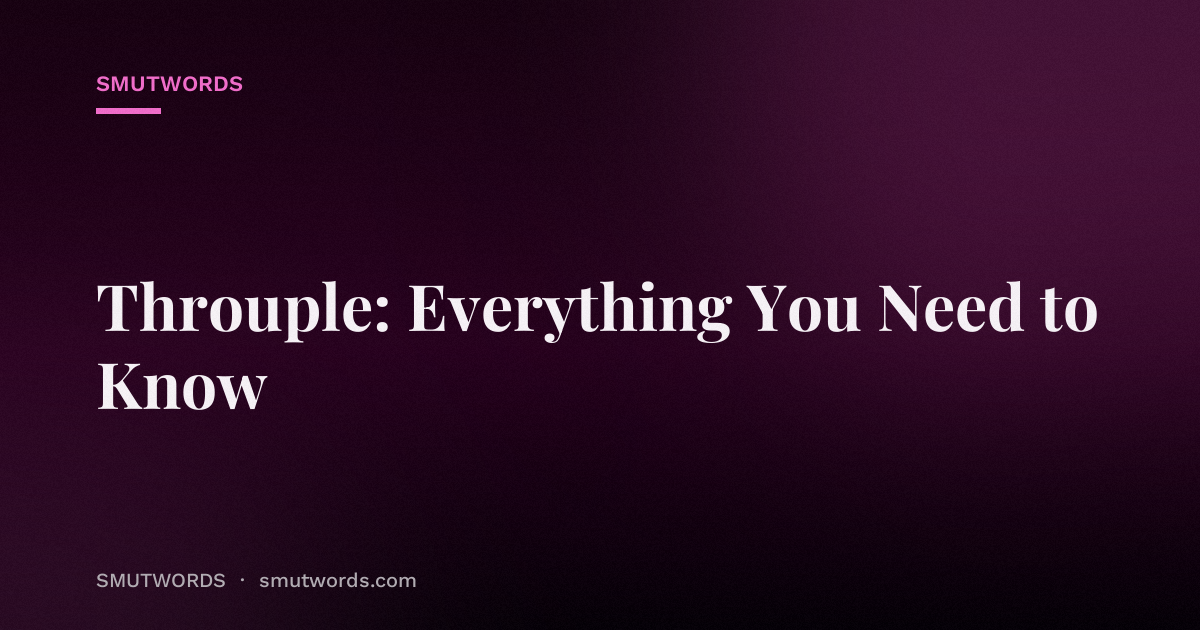 Throuple: Everything You Need to Know