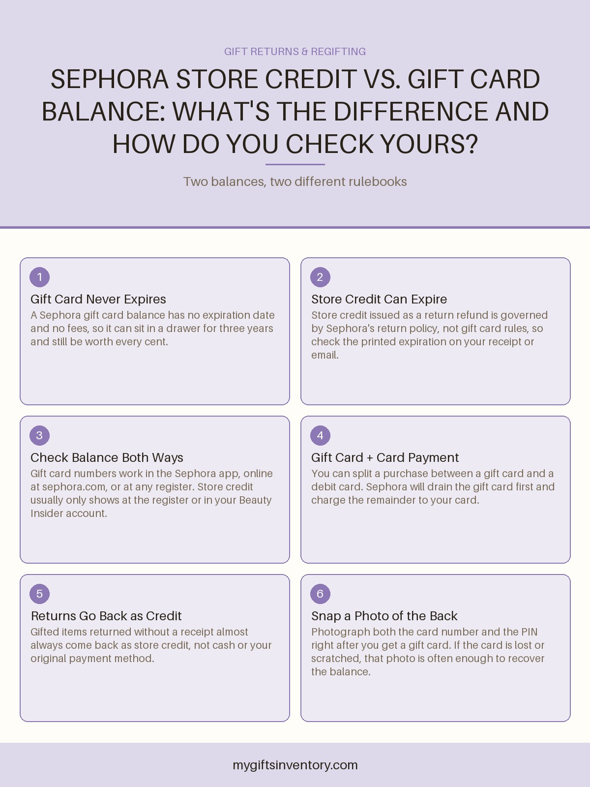 Sephora Store Credit vs. Gift Card Balance: What's the Difference and How Do You Check Yours?