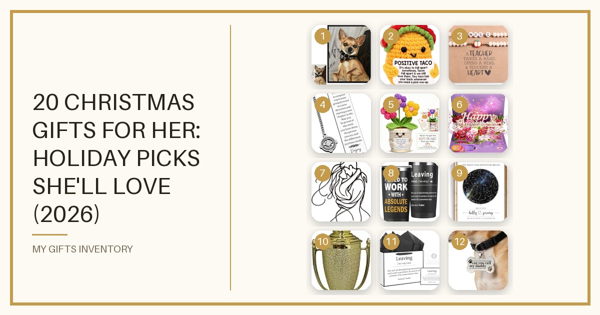 20 Christmas Gifts for Her: Holiday Picks She'll Love (2026)