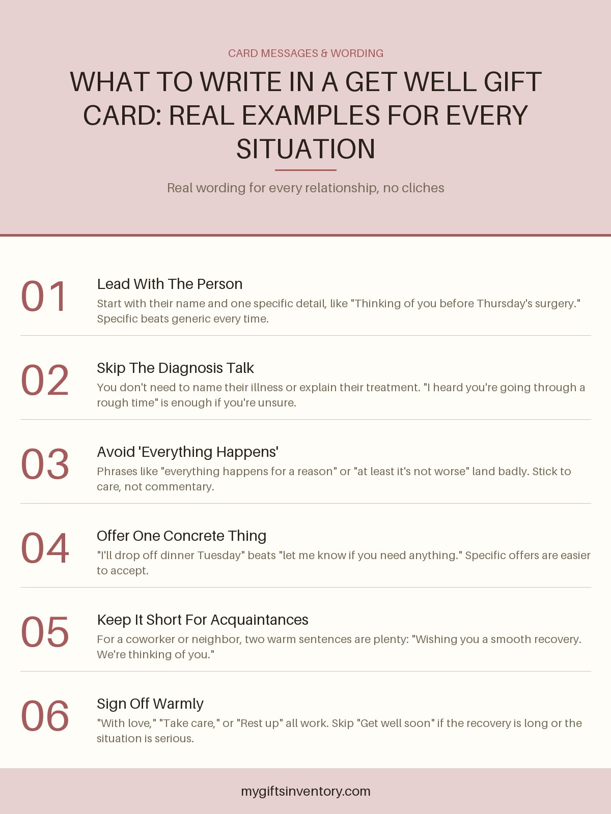 What to Write in a Get Well Gift Card: Real Examples for Every Situation