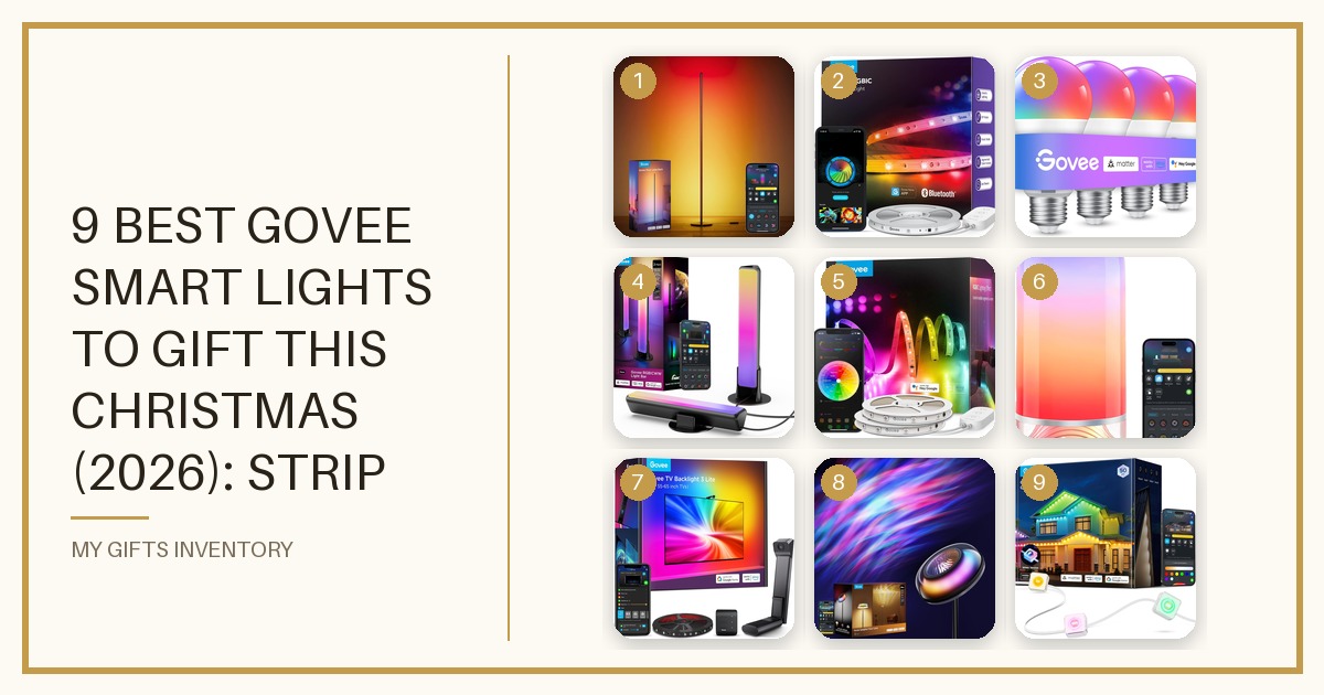 9 Best Govee Smart Lights to Gift This Christmas (2026): Strip Lights, Lamps & TV Backlights