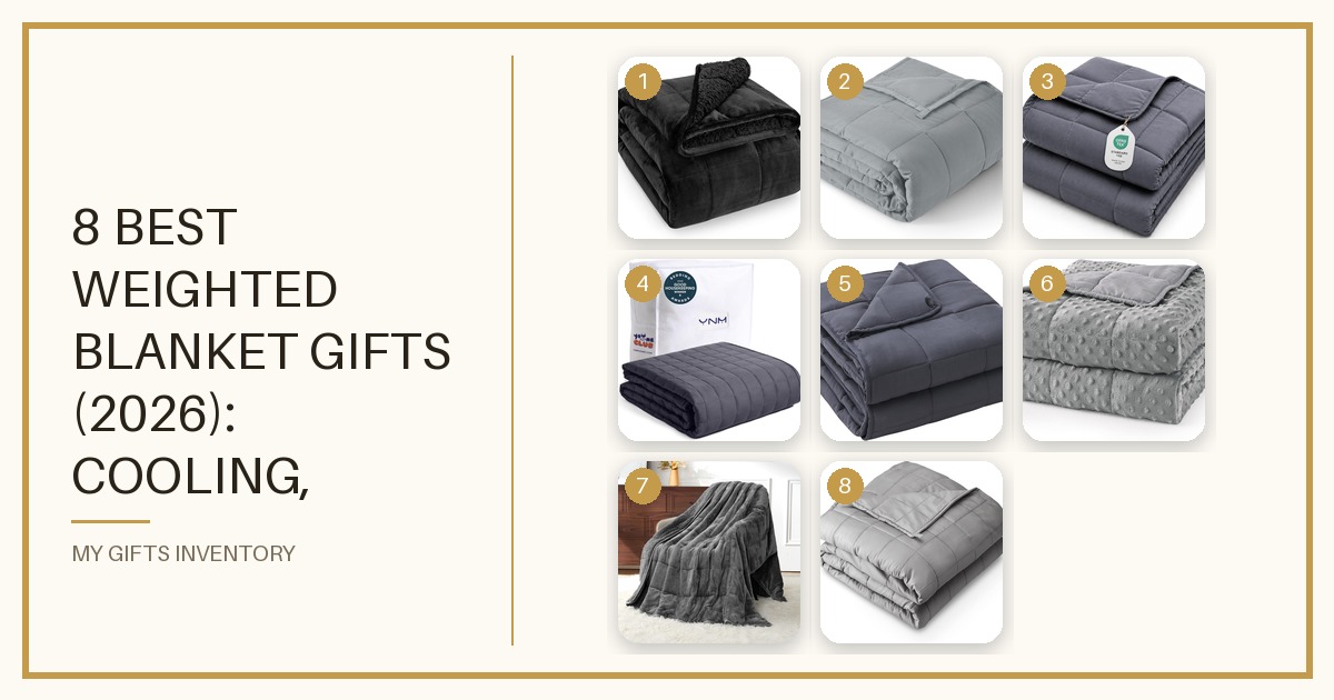 8 Best Weighted Blanket Gifts (2026): Cooling, Sherpa & Cotton Picks
