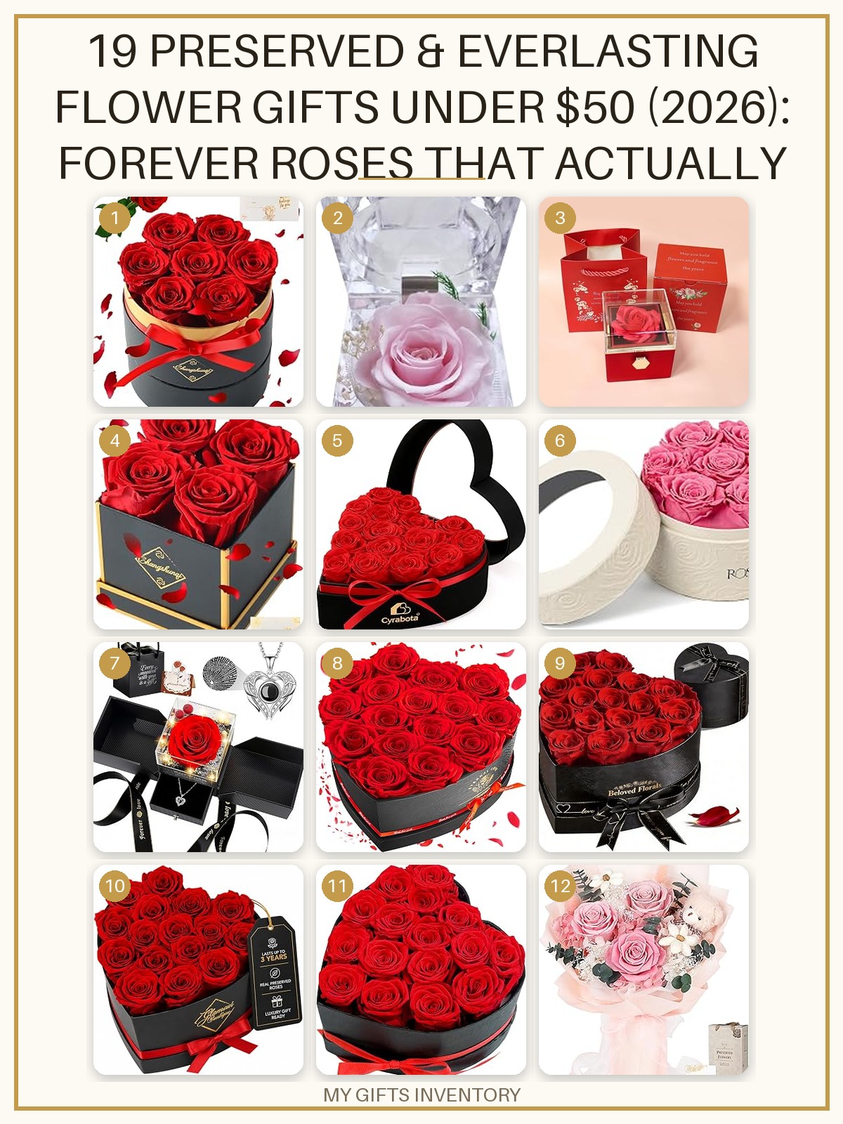 19 Preserved & Everlasting Flower Gifts Under $50 (2026): Forever Roses That Actually Last