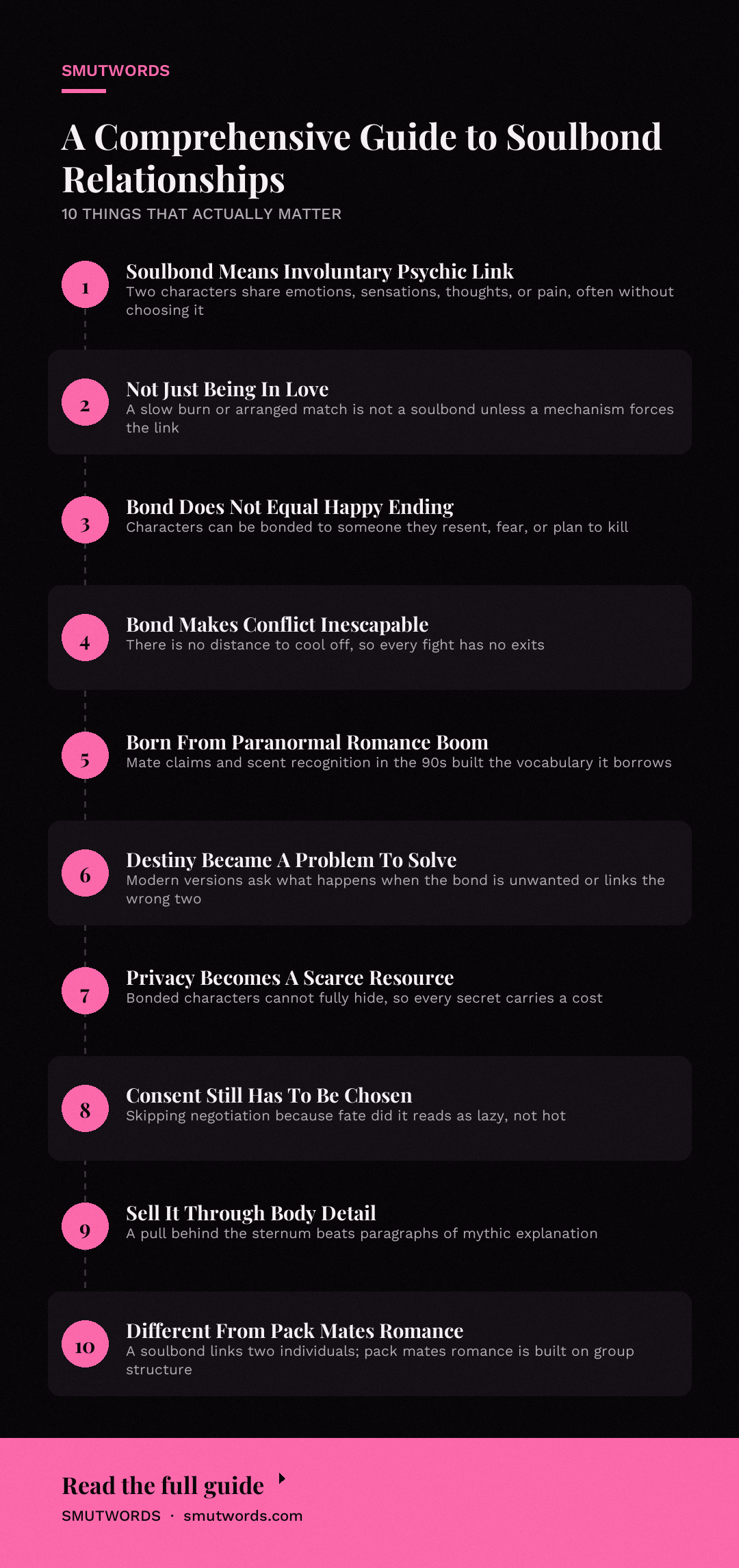 A Comprehensive Guide to Soulbond Relationships: key takeaways