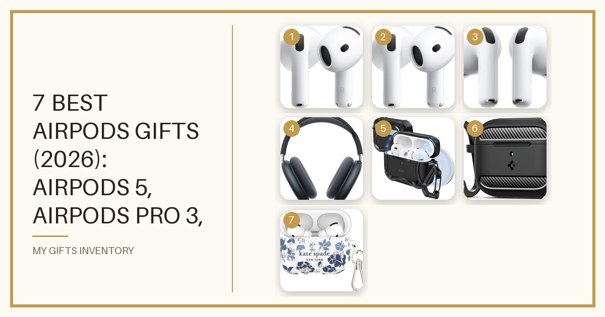 7 Best AirPods Gifts (2026): AirPods 5, AirPods Pro 3, AirPods Max 2 & Case Add-Ons