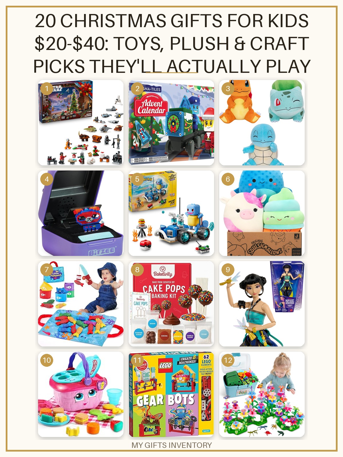 20 Christmas Gifts for Kids $20-$40: Toys, Plush & Craft Picks They'll Actually Play With (2026)