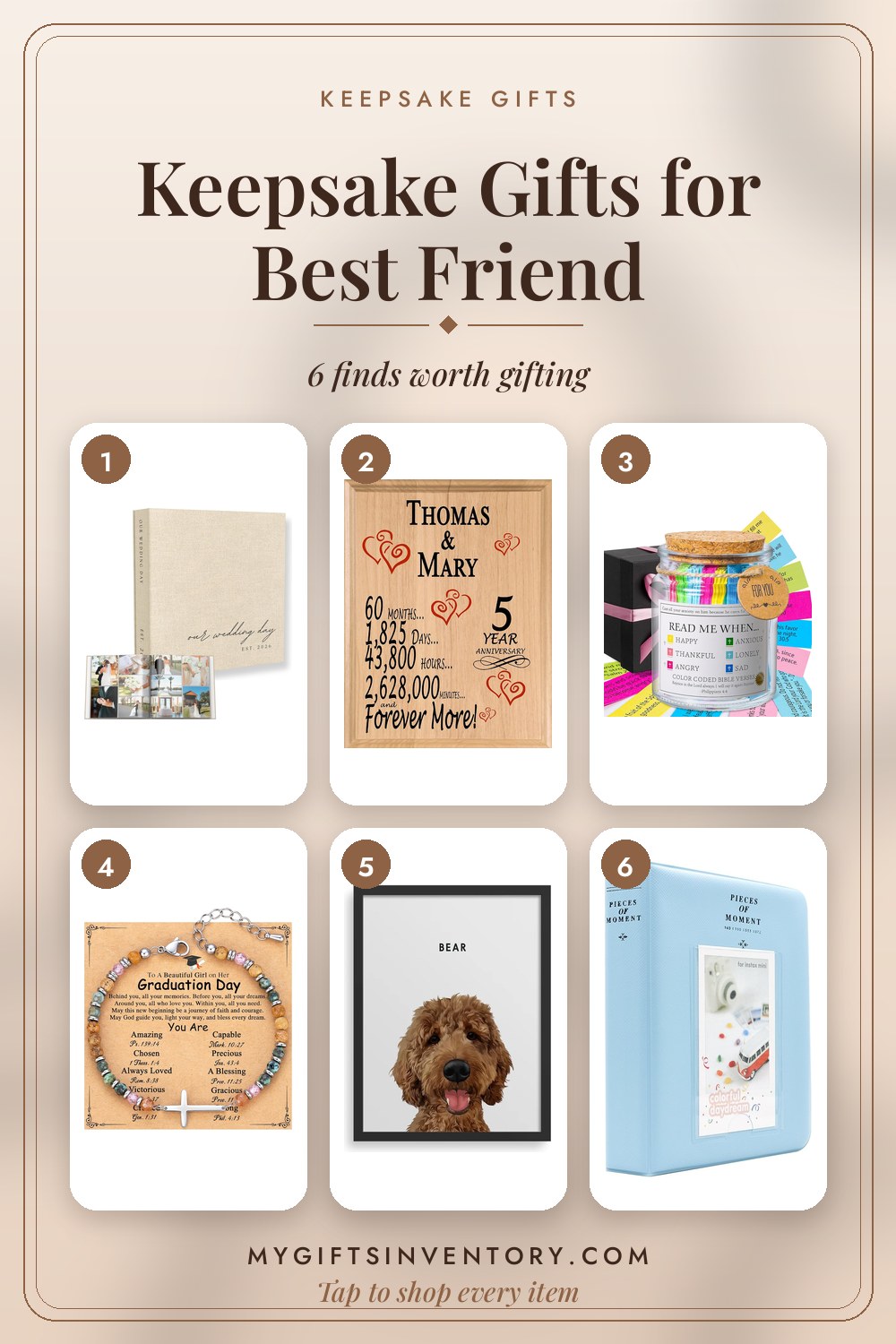 Keepsake Gifts for Best Friend