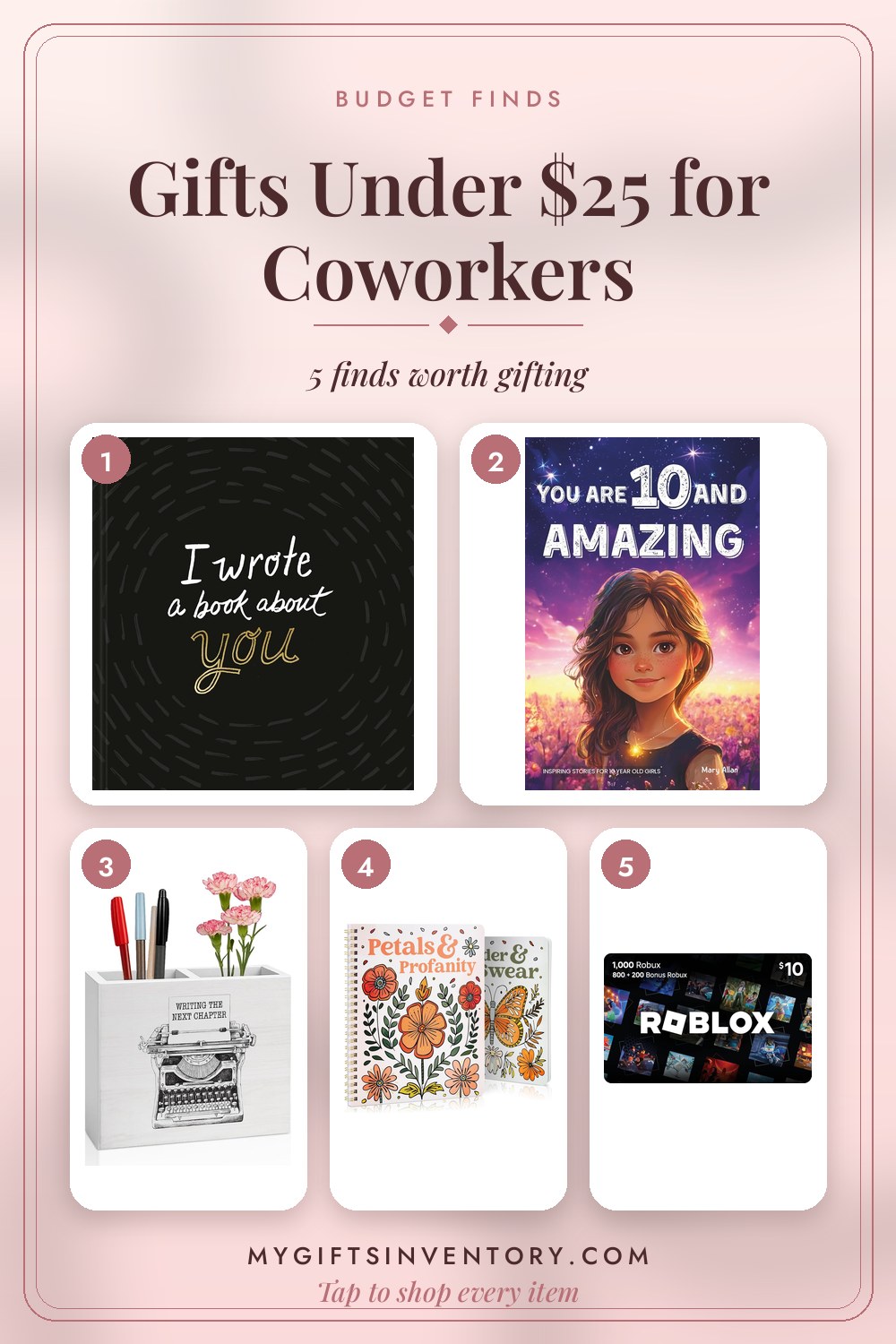 Gifts Under $25 for Coworkers