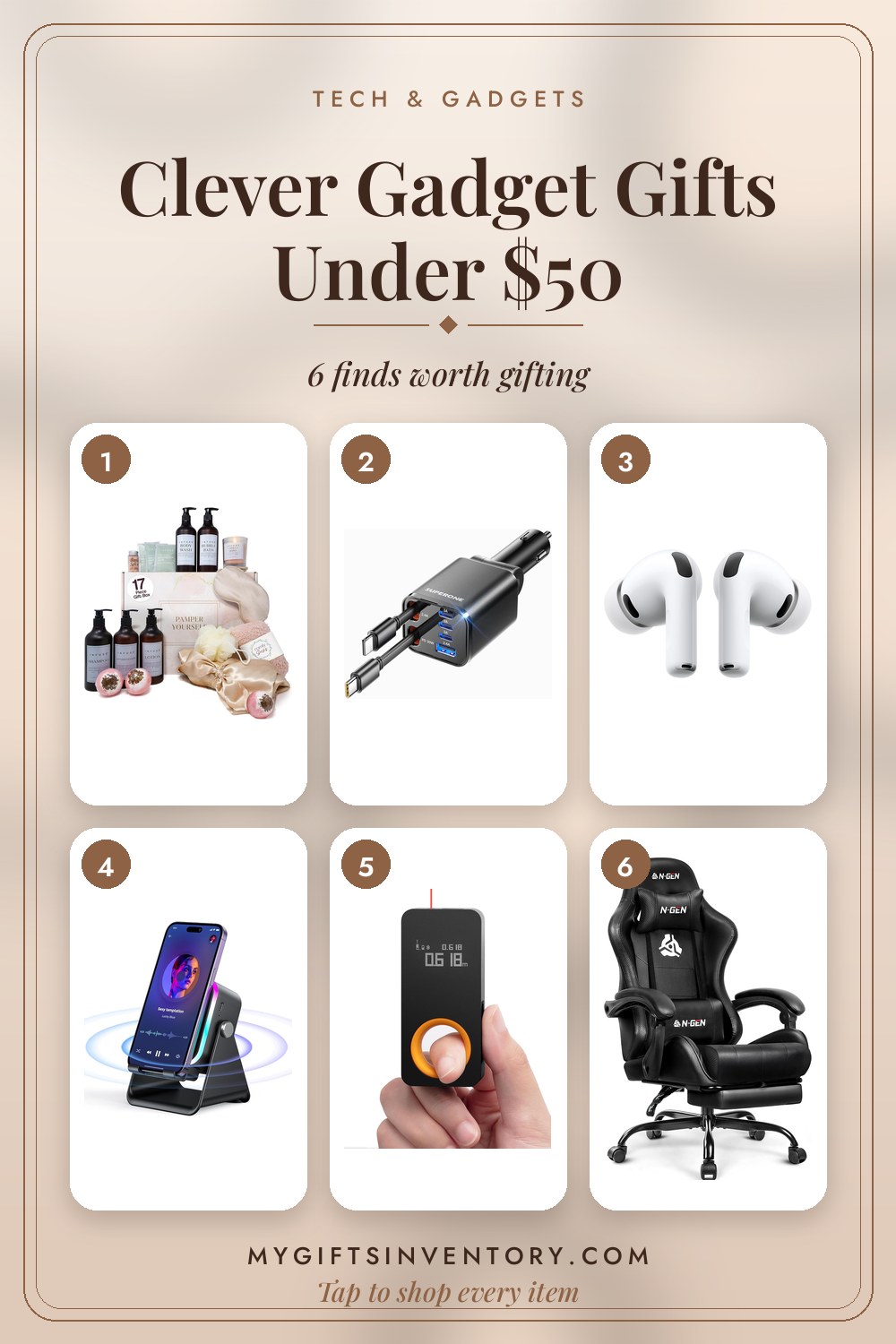 Clever Gadget Gifts Under $50