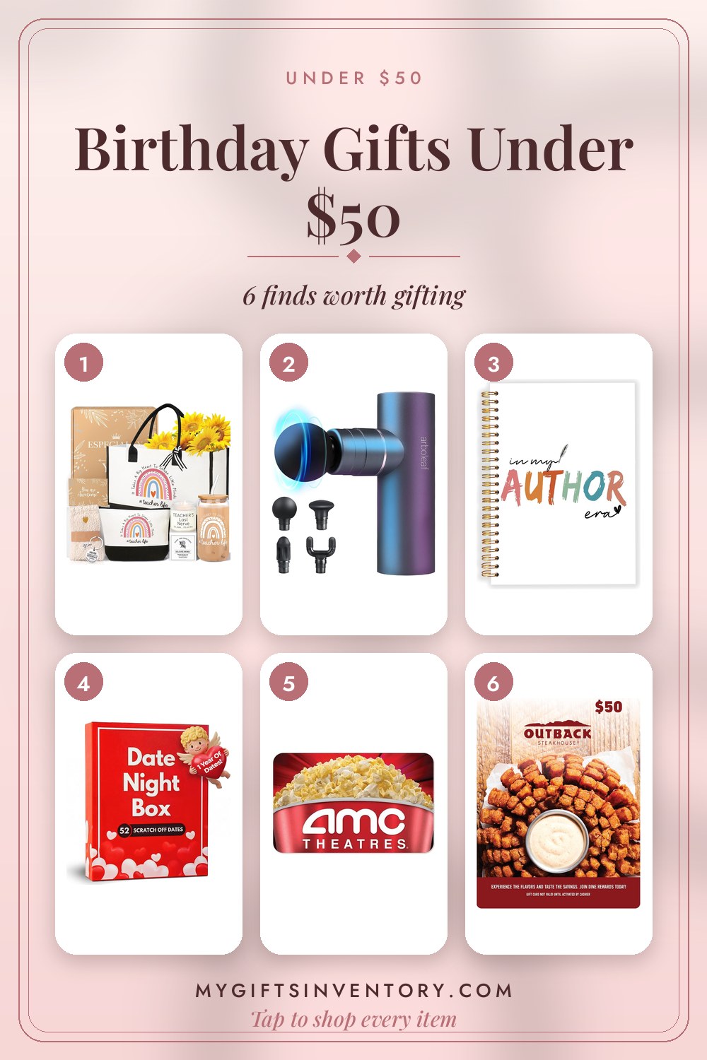 Birthday Gifts Under $50