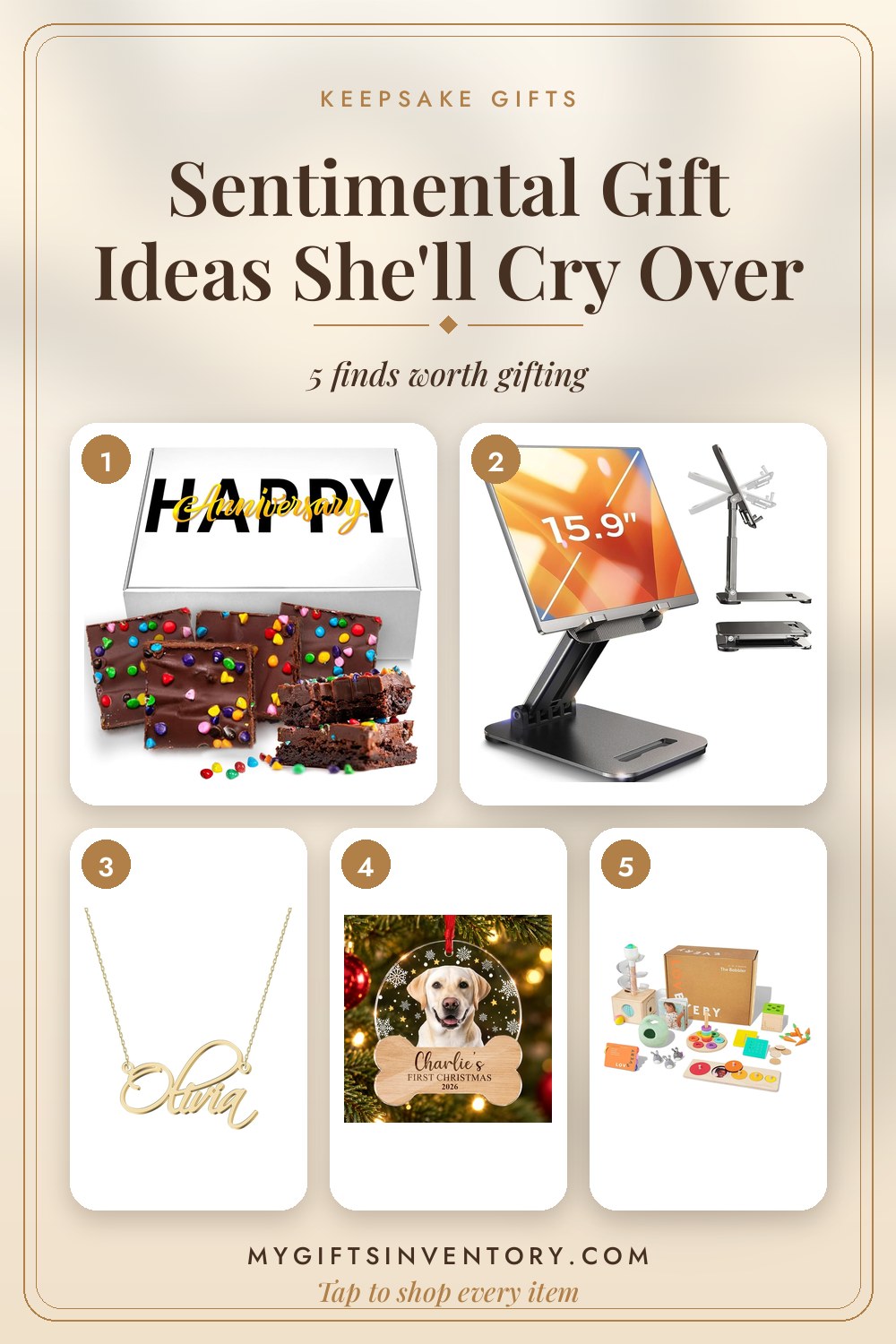 Sentimental Gift Ideas She'll Cry Over