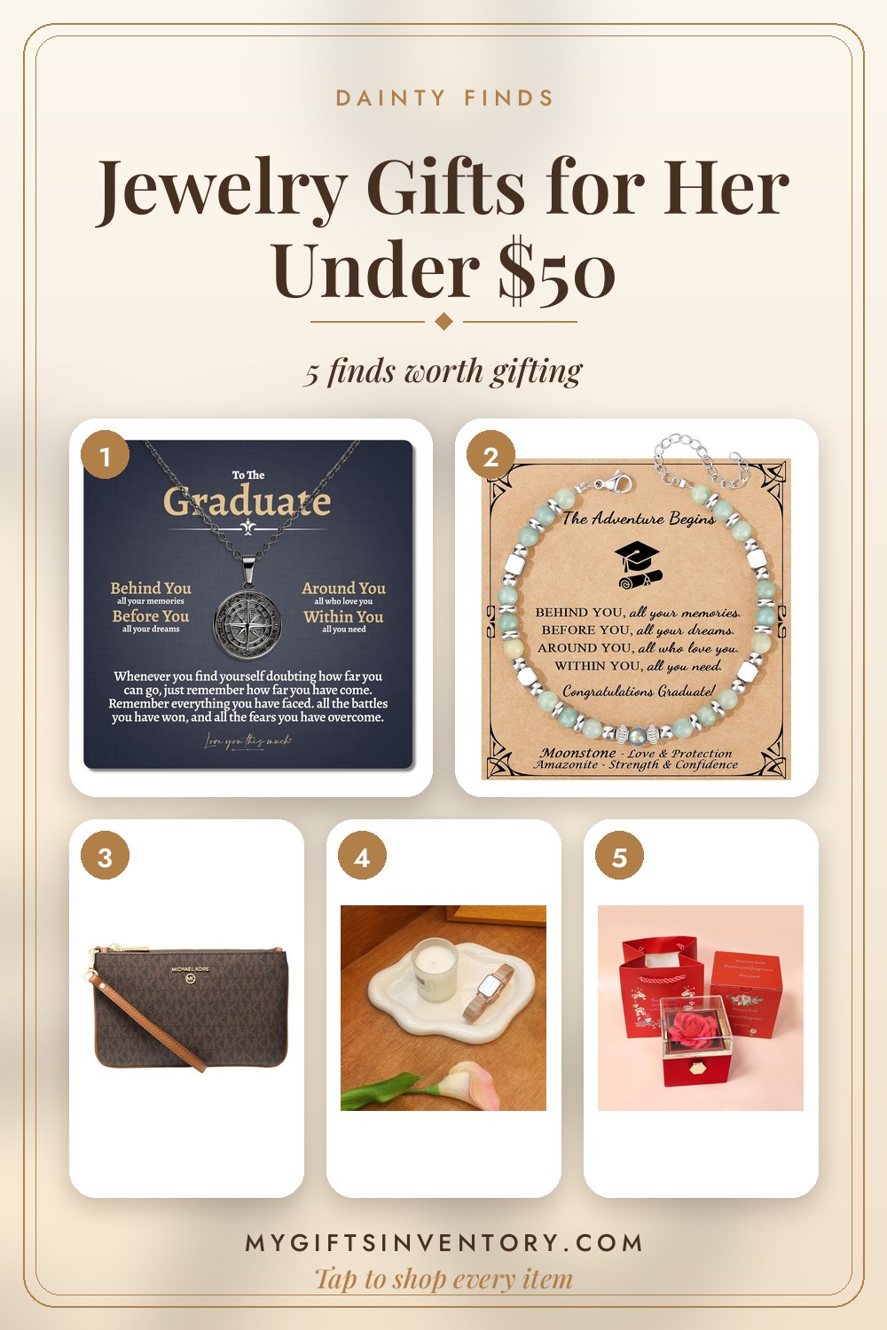Jewelry Gifts for Her Under $50