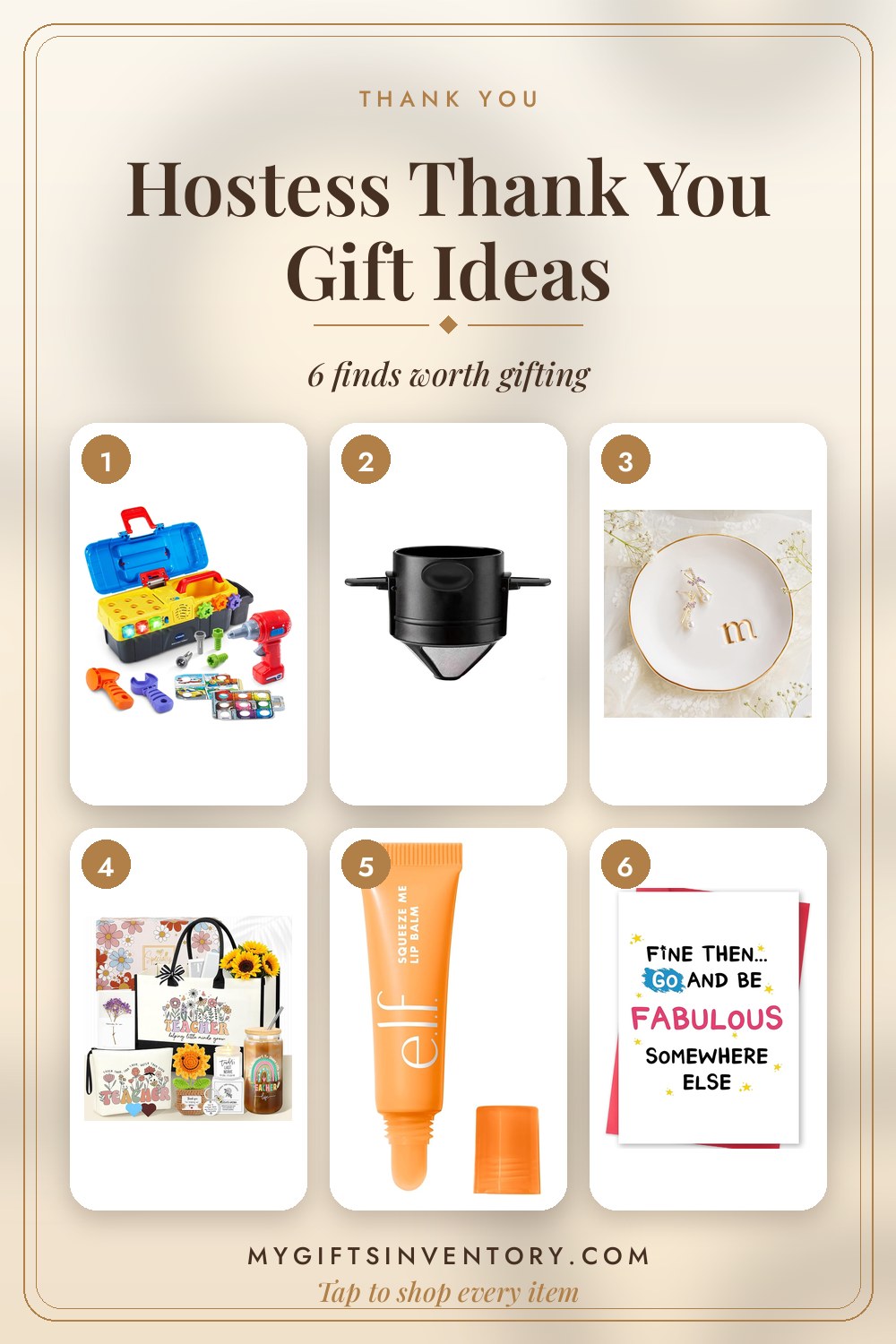 Hostess Thank You Gift Ideas