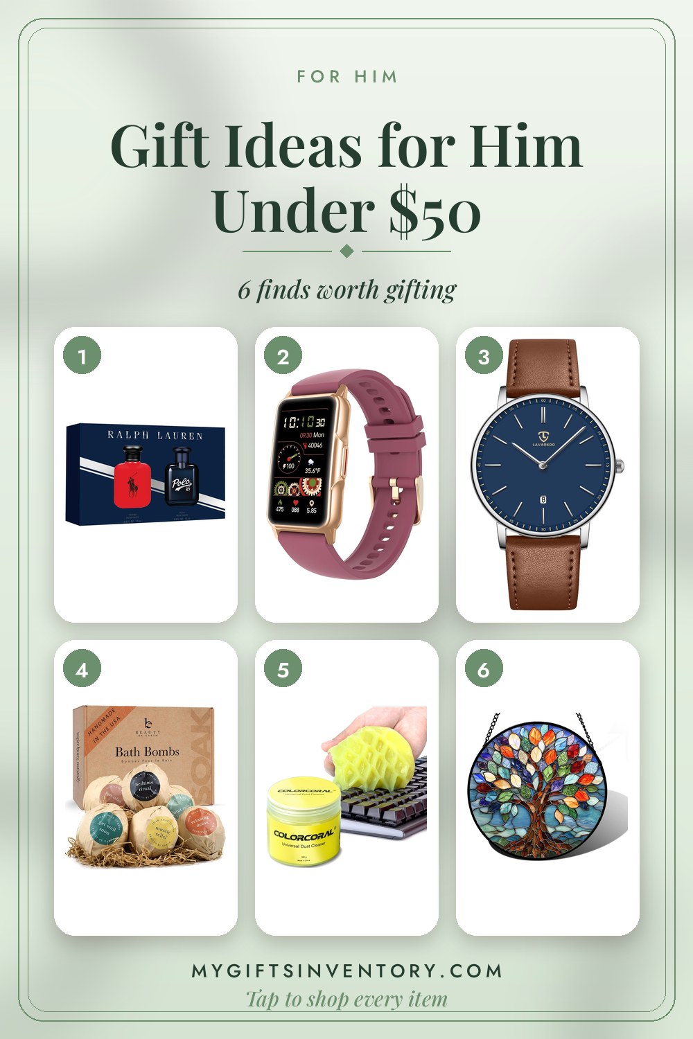 Gift Ideas for Him Under $50