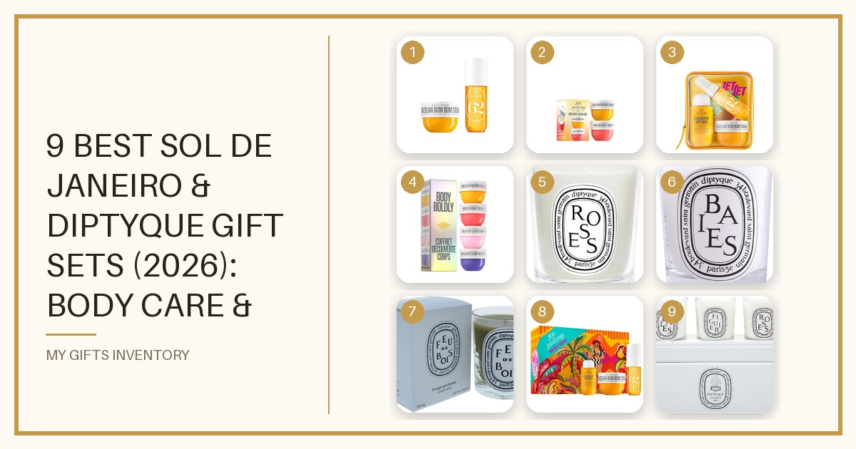 9 Best Sol de Janeiro & Diptyque Gift Sets (2026): Body Care & Luxury Candles