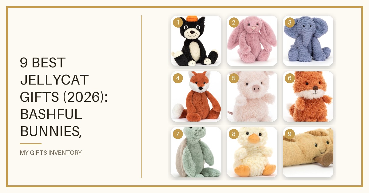 9 Best Jellycat Gifts (2026): Bashful Bunnies, Amuseables & Cozy Plush for Kids and Adults