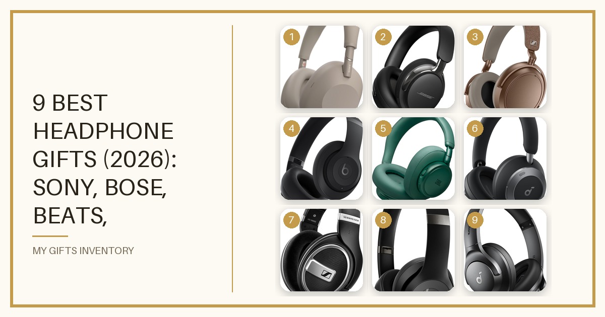 9 Best Headphone Gifts (2026): Sony, Bose, Beats, Sennheiser & Budget ANC Picks