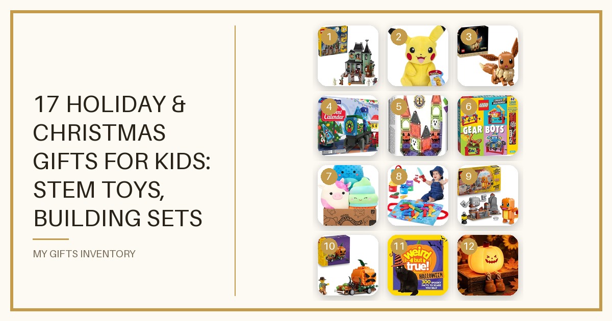 17 Holiday & Christmas Gifts for Kids: STEM Toys, Building Sets & Plush Picks (2026)