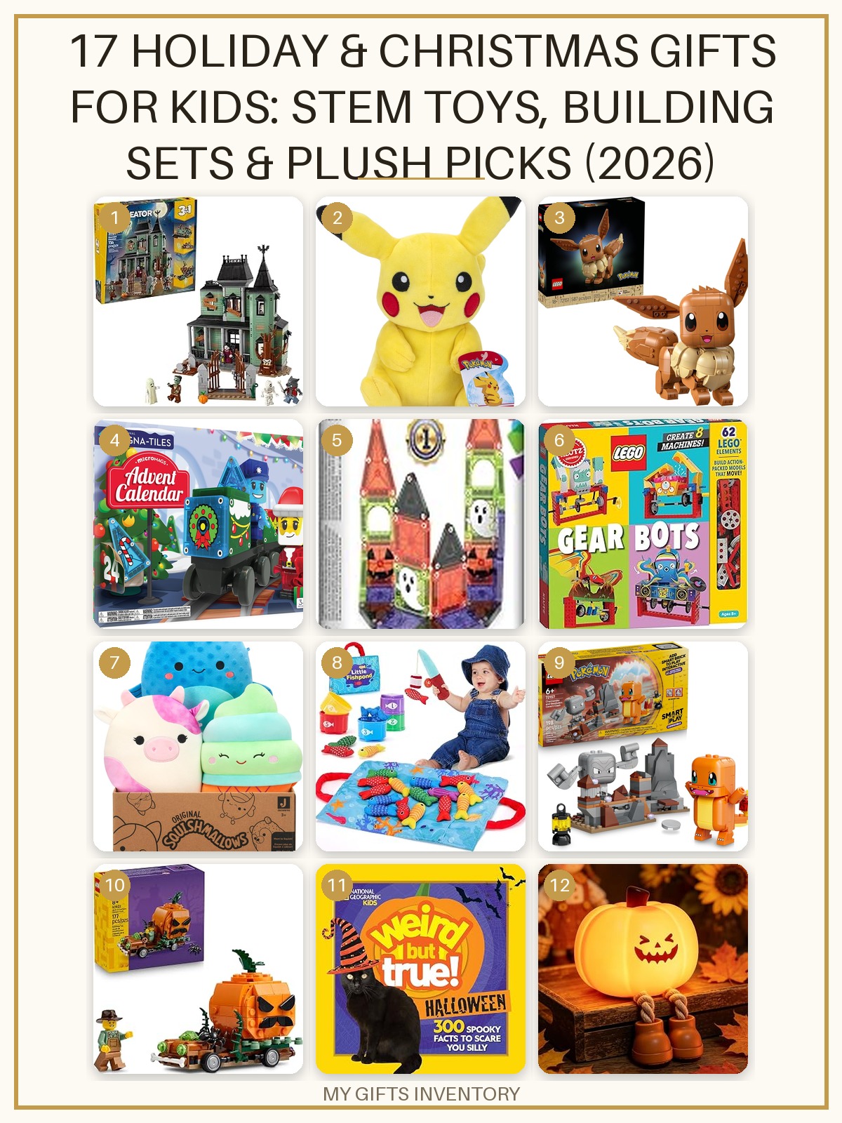 17 Holiday & Christmas Gifts for Kids: STEM Toys, Building Sets & Plush Picks (2026)
