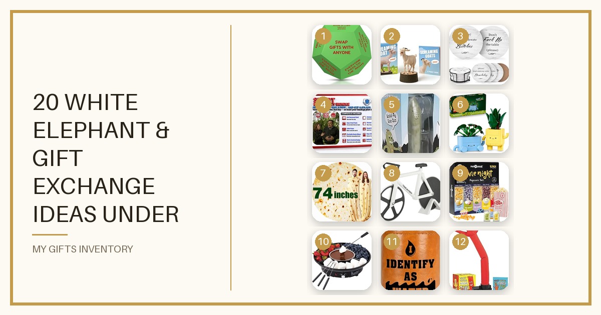 20 White Elephant & Gift Exchange Ideas Under $30 (2026)
