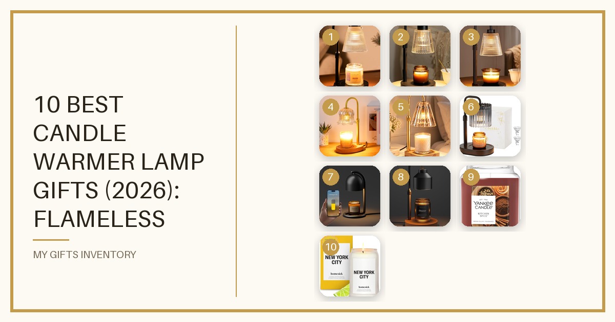 10 Best Candle Warmer Lamp Gifts (2026): Flameless Wax Melters, Dimmable & Smart Picks