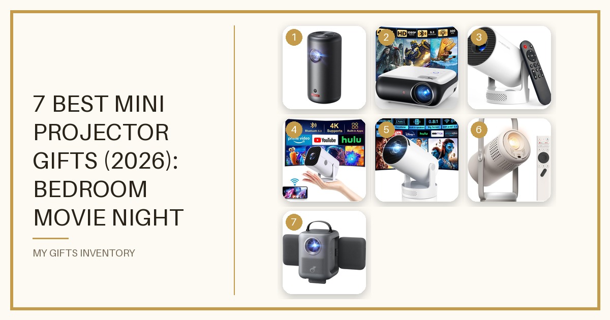 7 Best Mini Projector Gifts (2026): Bedroom Movie Night Picks from Budget to Nebula & XGIMI