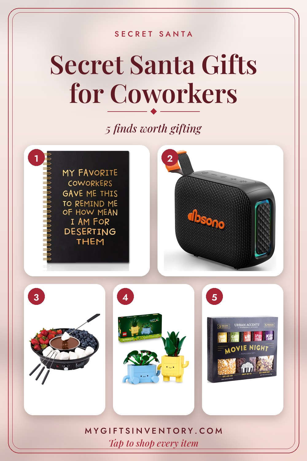 Secret Santa Gifts for Coworkers