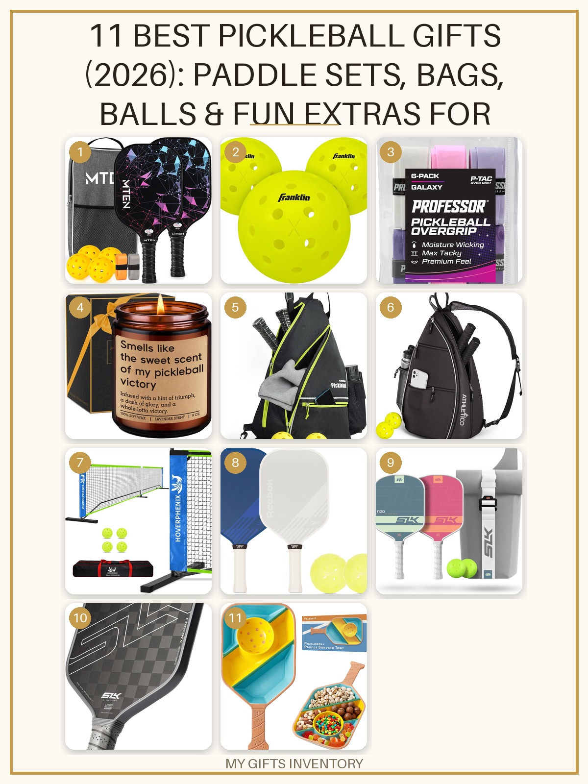 11 Best Pickleball Gifts (2026): Paddle Sets, Bags, Balls & Fun Extras for Players