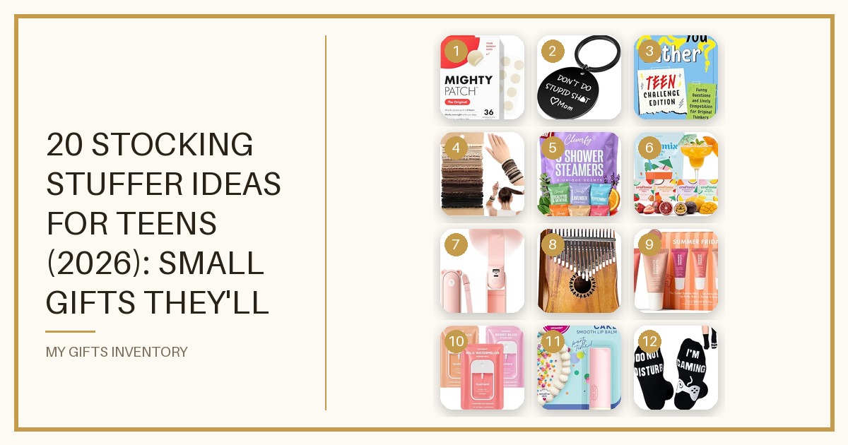 20 Stocking Stuffer Ideas for Teens (2026): Small Gifts They'll Actually Use