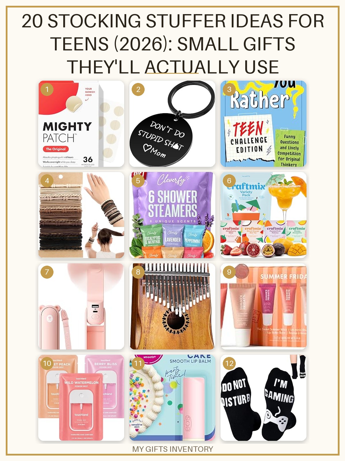 20 Stocking Stuffer Ideas for Teens (2026): Small Gifts They'll Actually Use