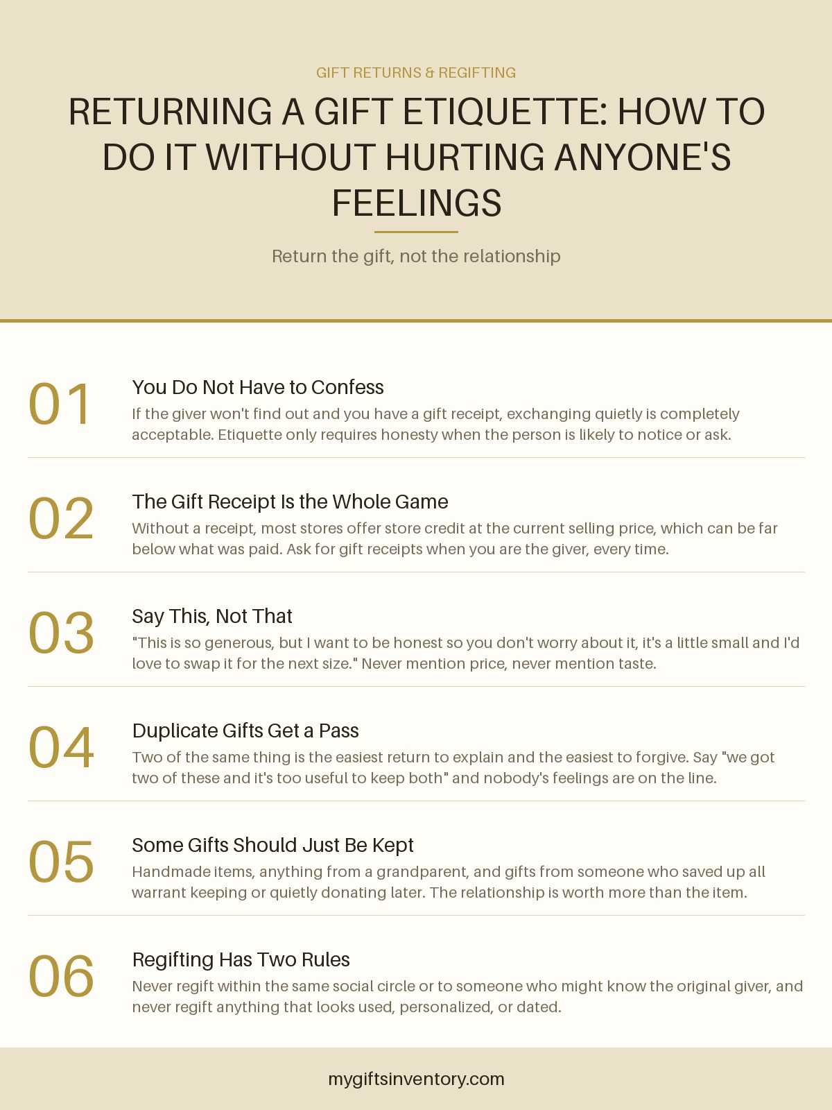Returning a Gift Etiquette: How to Do It Without Hurting Anyone's Feelings