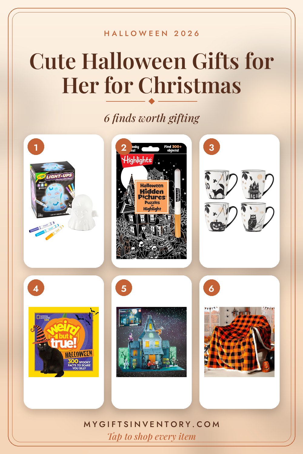 Cute Halloween Gifts for Her for Christmas