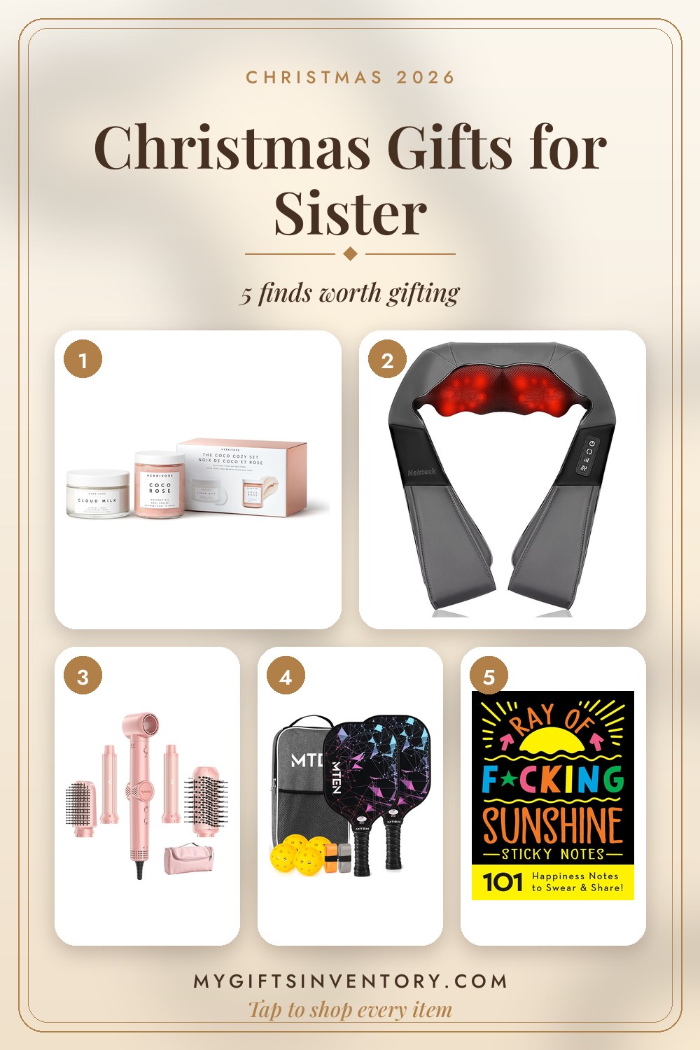 Christmas Gifts for Sister